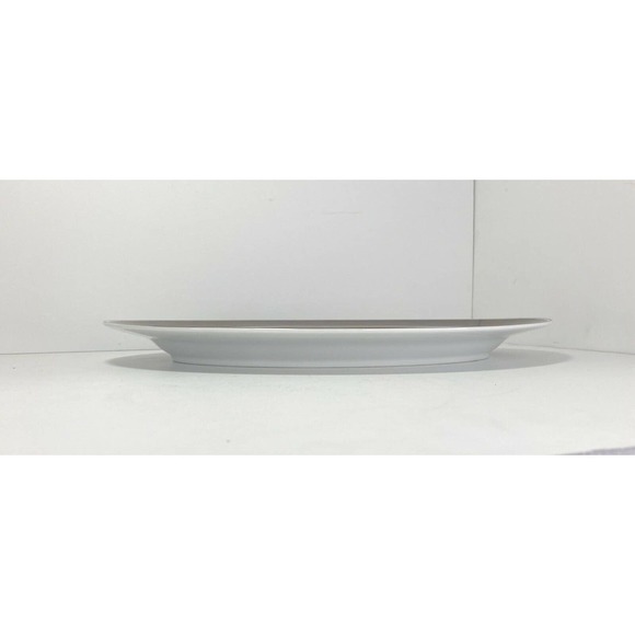 Fitz & Floyd RONDELET DARK BROWN, 14” Oval Serving Platter, Porcelain MCMLXXV - Picture 3 of 5